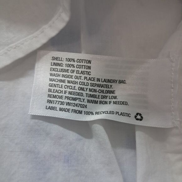 NWT LoveShackFancy x Target Gemma Dress Women's Medium White Maxi Floral Cottage - Picture 8 of 14